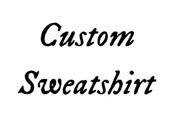 Custom Design Embroidered Sweatshirt