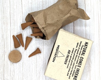 Meditation Natural Cone Incense