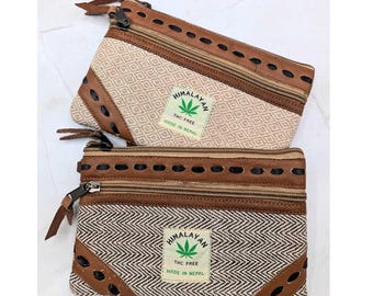 Eco-friendly Himalayan Hemp Phone Wallet