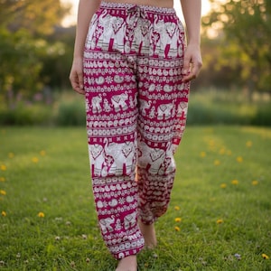 Boho Yoga Pants – Light, Comfy & Fun