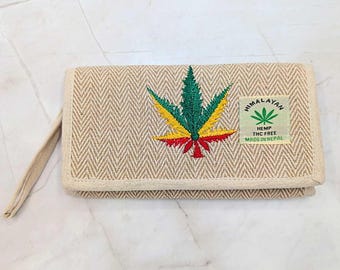 Eco-friendly Himalayan Hemp Beige Large Wallet