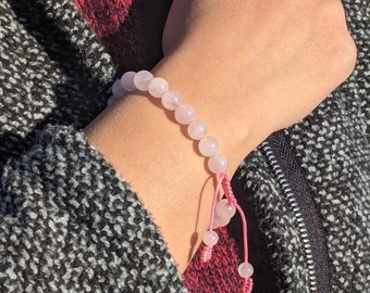 Self Love Rose Quartz Bracelet