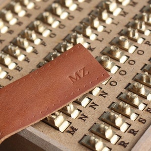  Amogto Leather Stamping Tools, Alphabet Leather