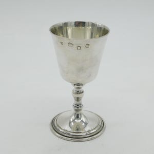 Sterling Silber Weinkelch oder Kelch Vintage 1970 London
