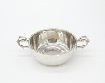 Sterling Silver Celtic Handle Drinking Quaich Cup Vintage 1996 Birmingham