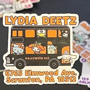 Halloween theme address labels! Set of 25