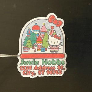 Holiday theme address labels! Set of 25