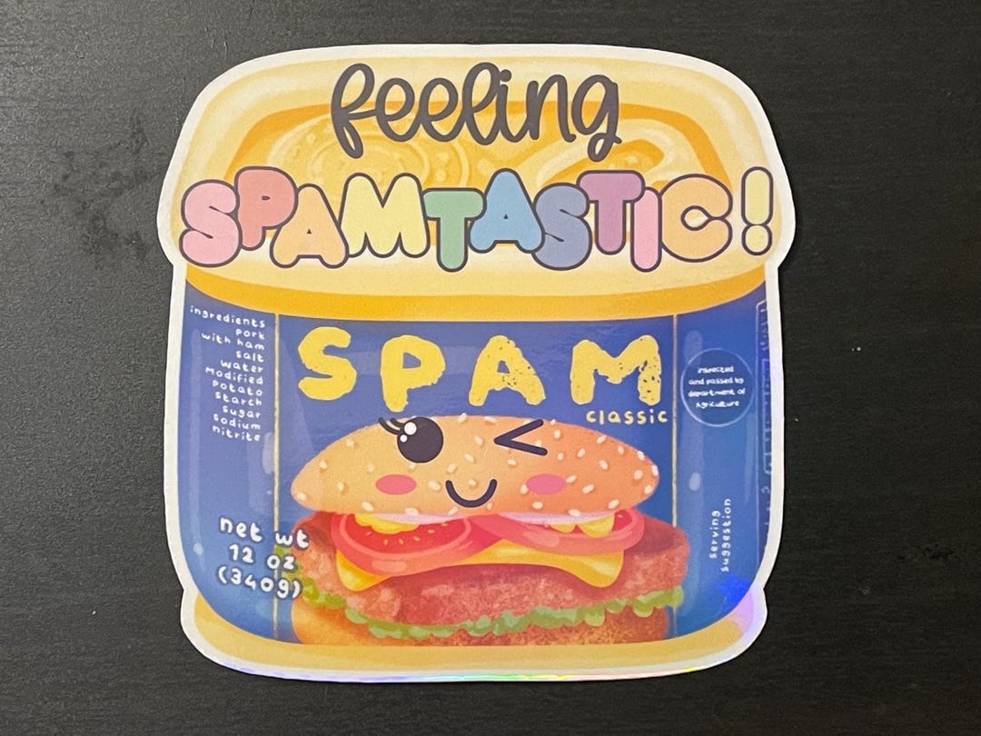Spastic Sticker Spamtastic 3
