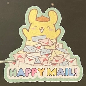 Mail letter theme Happy Mail Sticker flakes (25 count)