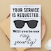 Ring Security Card Printable for Wedding Ring Security Proposal or Ring ...