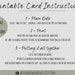 Ring Security Badge and Card Bundle - CANVA Template Badge and INSTANT ...