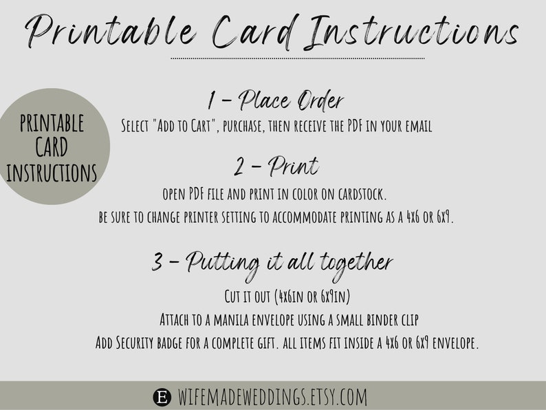 Ring Security Badge and Card Bundle - CANVA Template Badge and INSTANT ...