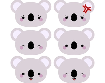 Cute Koala PNGTuber – Chibi Vtuber Pet Avatar (Ready to Use)