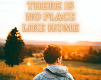 No Place Like Home Frame Art, Wall and Home Decor for house and living, inspirational wall hangings to make your space feel like your space!