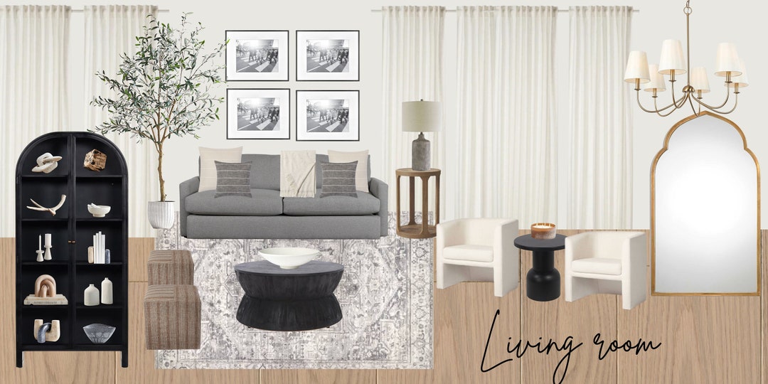 Interior Design Service-customized & Affordable Virtual E-design, E ...