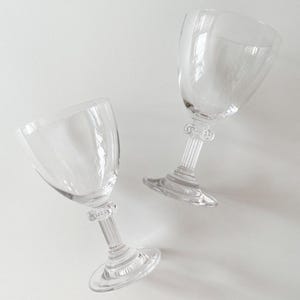 Vintage Mikasa Parthenon Column Water Goblets