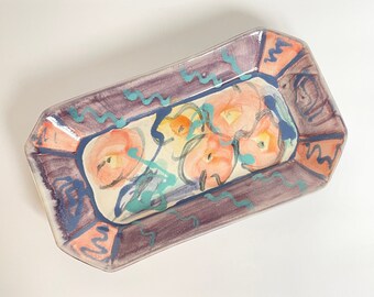 Vassoio raccogli-tutto in ceramica Studio Pottery