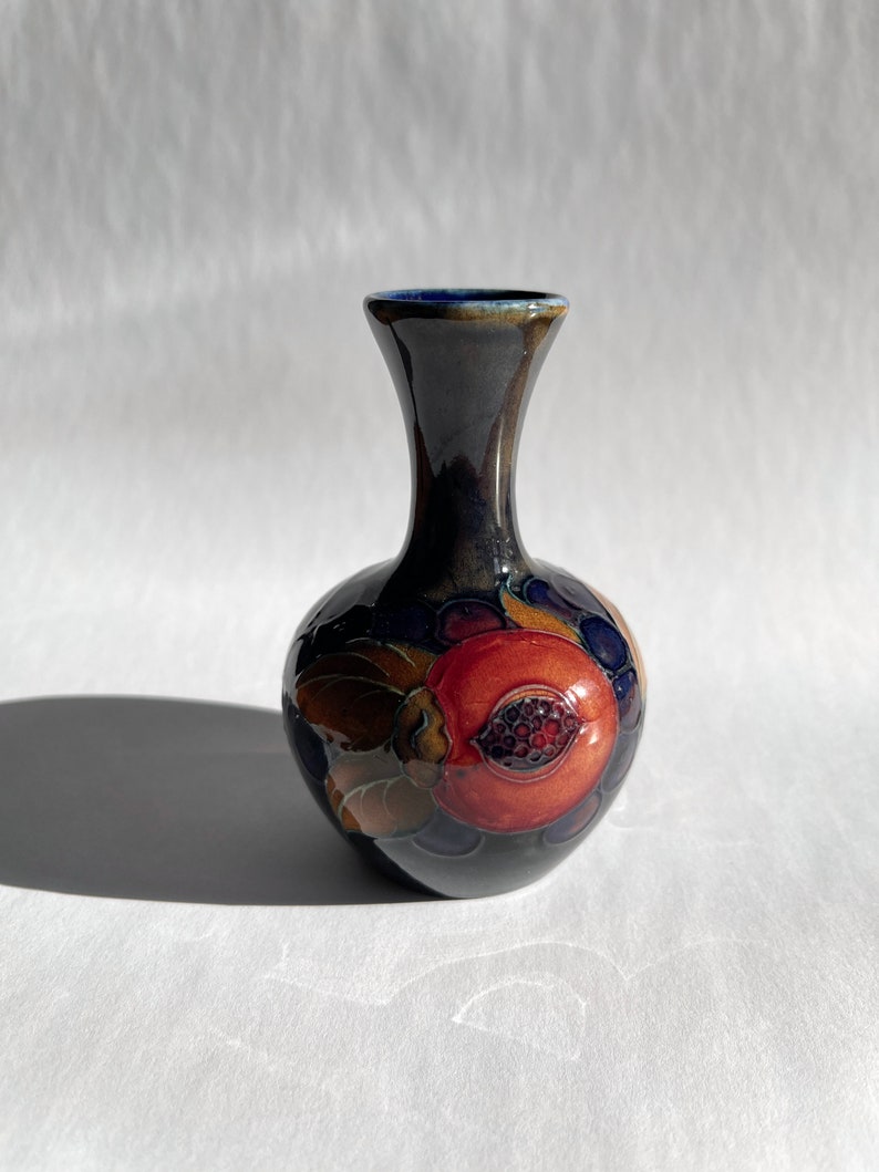 Antique Moorcroft Pomegranate 3.5 Vase image 1