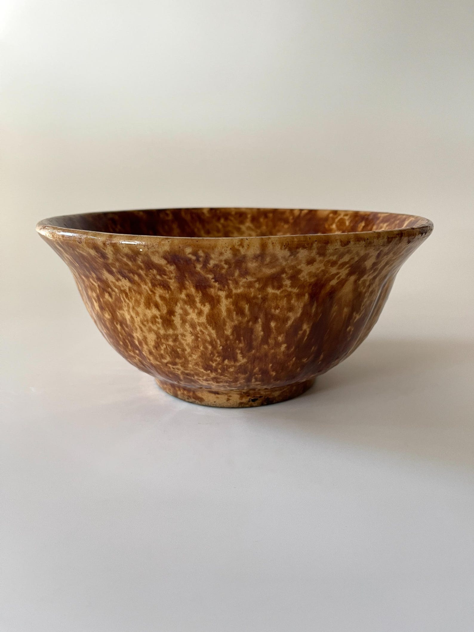 Antique Rockingham Bennington Pottery Bowl 1 - Etsy