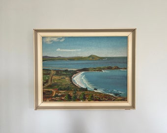 20th c. New Zealand Landscape Oil Painting