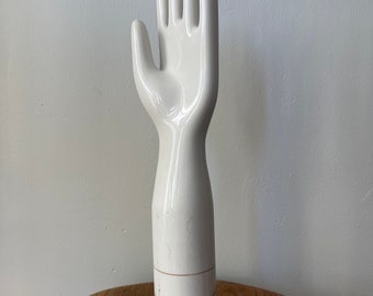 Vintage Porcelain Glove Mold, 1978