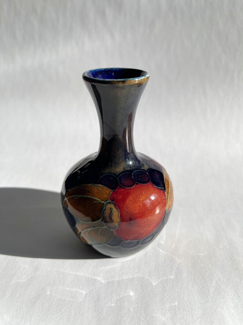 Antique Moorcroft Pomegranate 3.5 Vase image 5