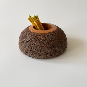 Antique English Salopian Pottery Match Striker