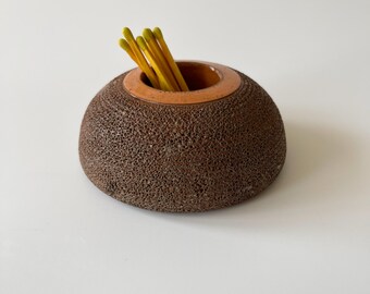 Antique English Salopian Pottery Match Striker