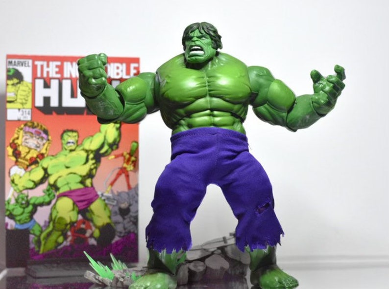 1/12 Ripped Hulk Pants for Marvel Legend Hulk action Figure - Etsy