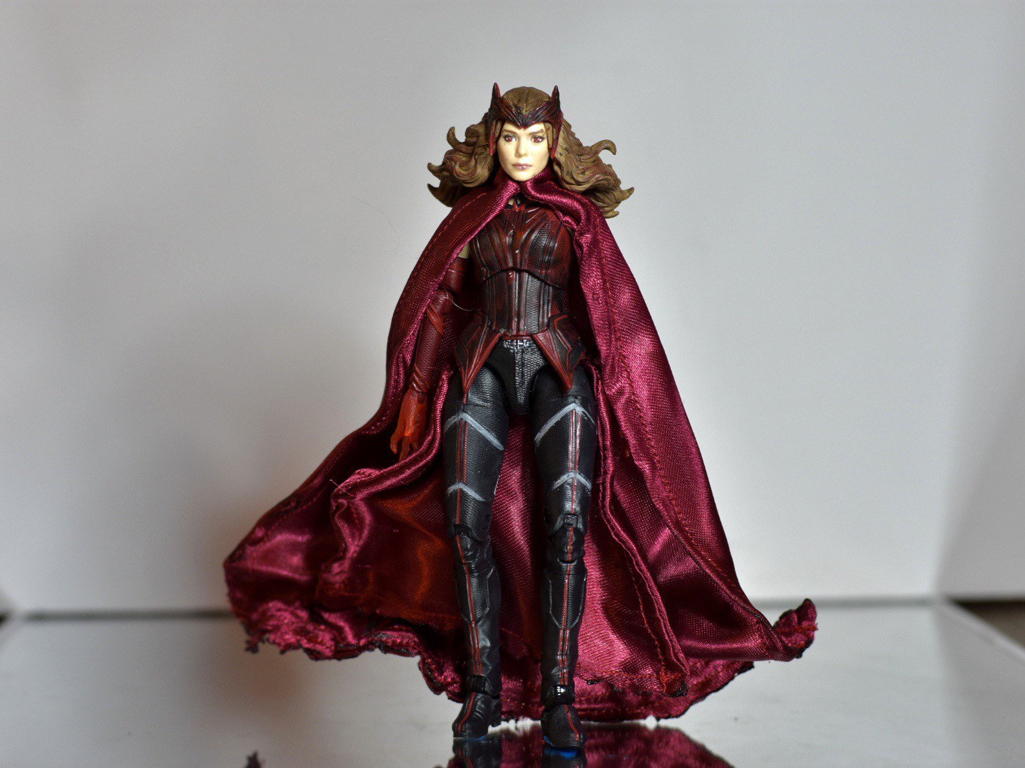 1 12 Wired Skirt Cape Set for Wanda Scarlett Witch action Figure