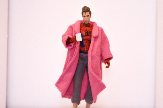 1/12 Wired Peter B Pink Robe / Marvel Legends or Mafex Accessory