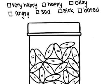 Prescription Bottle Mood Tracker PDF