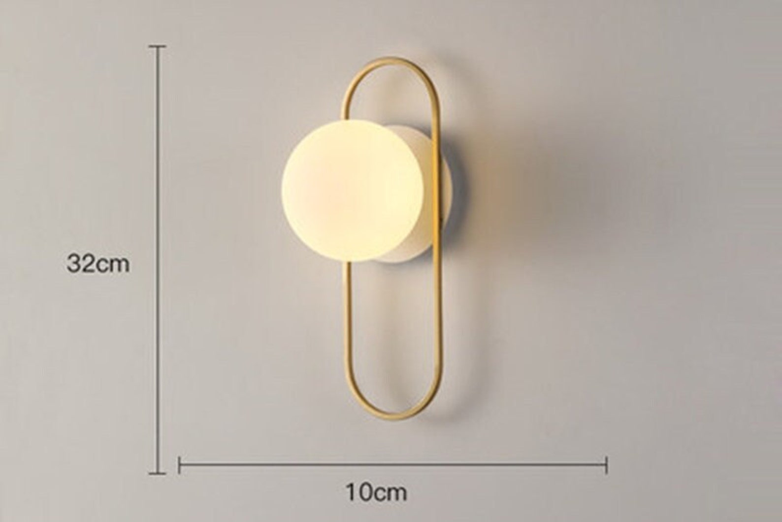 Minimalist Modern Wall Wall Lamp Elegant Design Lamp Home Etsy