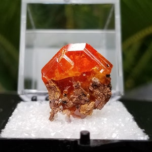 Giant 3/4" Red Cloud Wulfenite Crystal