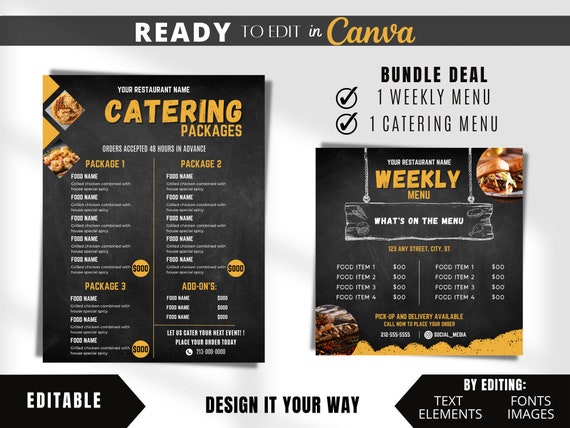 Catering Food Menu