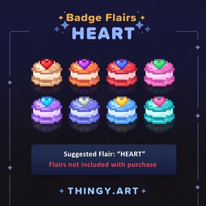 Macaron Stream Badges for Twitch / Youtube / Discord || Bit Badges ...