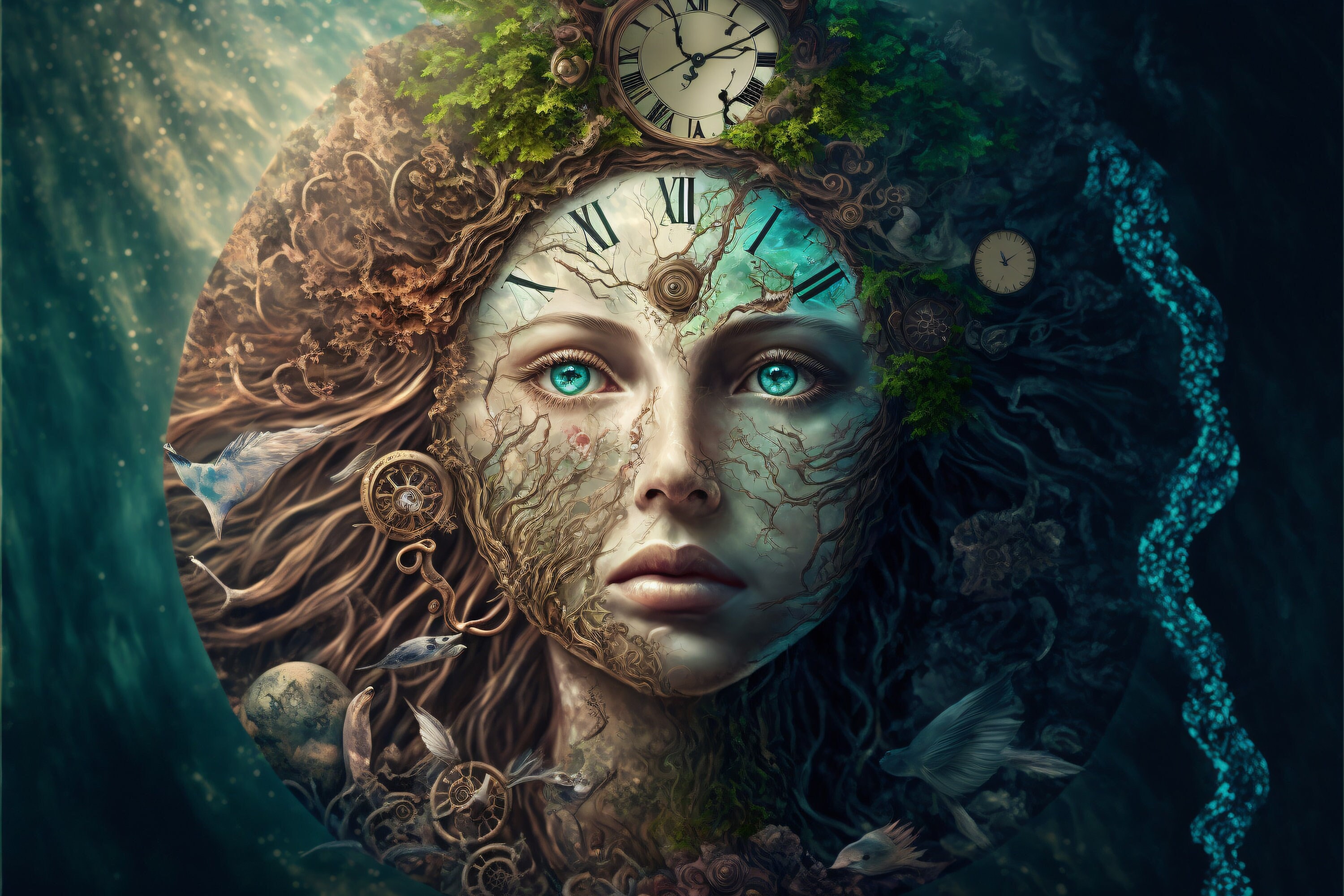 Mother Earth Goddess Wallpaper