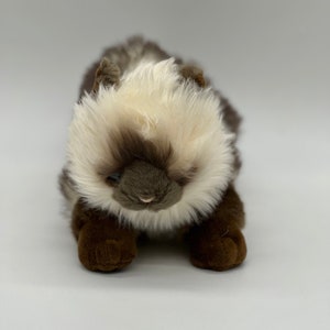 Peluche personnalisée, cadeaux pour bébé fille/garçon chat personnalisé, peluche personnalisée, cadeau fille de fleur, cadeau nouveau-né