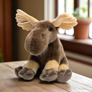 Martin The Moose | 10.5 Inch Stuffed Animal Plush