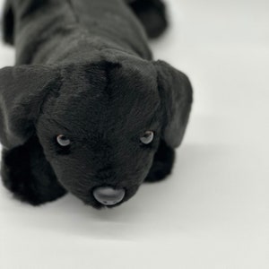 Black Lab Stuffed Animal, Personalize Stuffed Animal, Personalized Plushie, Personalized Gift for Her, Gift Personalized Toy For Him