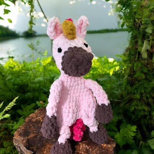 Manta de unicornio tejida a crochet para bebé, manta de unicornio para bebé, manta de seguridad para bebé, regalos personalizados, regalo de cumpleaños, regalo de baby shower, unicornio amigurumi