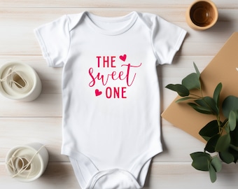 Sweet One Bodysuit, Custom Baby Bodysuit, Baby Shower Gift, Baby Gift, Cute Bodysuit, Baby Boy Bodysuit