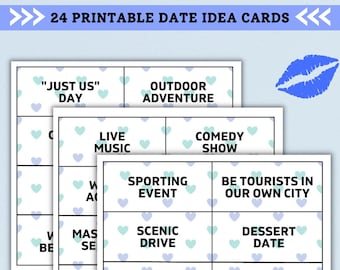 Date Night Ideas | Date Night Box Ideas | Love Coupons Printable