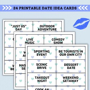 Date Night Ideen | Date Night Box Ideen | Love Coupons Printable