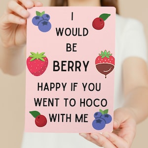 Homecoming Invite Idea || Printable HoCo Dance Invite Poster