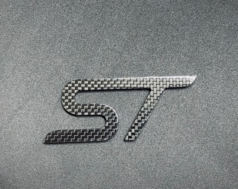 Carbon Fiber Ford ST Style Badge