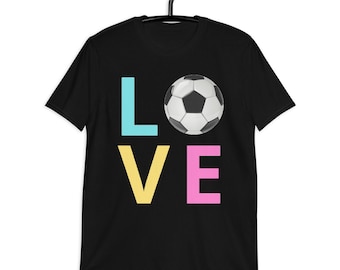 Soccer Love Shirt, Soccer Mom Shirt, Soccer Moms Gift, Unisex Soccer Mom Tee, Soccer Player Shirts, Soccer Lover Shirt, Sports Shirt