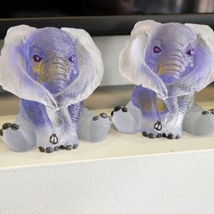 Elephant toilet bolt covers