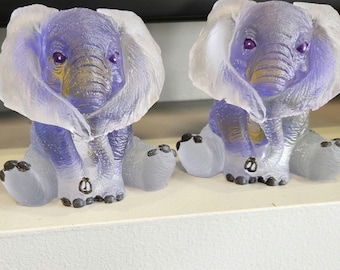 Toiletboutafdekkingen olifant