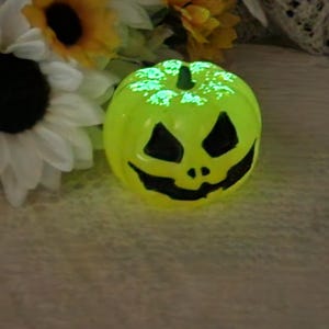 Glow in the dark Jack-O-Lanterns